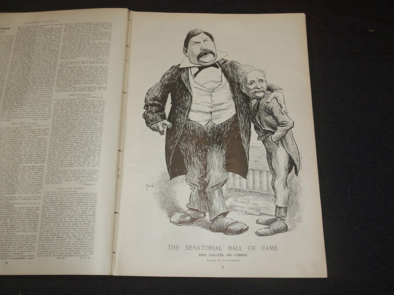 1910 JANUARY 15 HARPER'S WEEKLY MAGAZINE -WILLIAM J. GAYNOR, NYC MAYOR - ST 6363