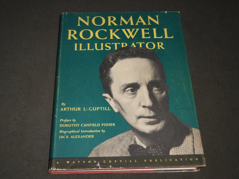 1946 NORMAN ROCKWELL ILLUSTRATOR BY ARTHUR L. GUPTILL BOOK - NICE PRINTS- I 1577