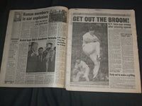 1997 SEPTEMBER 30 NEW YORK POST NEWSPAPER - DAVID WELLS - YANKEES - NP 4108