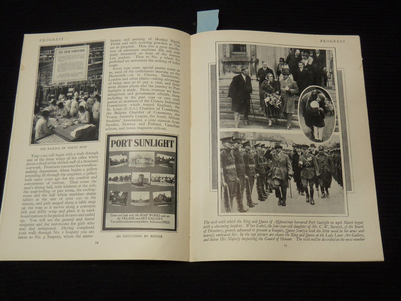 1928-1929 LEVER BROTHER'S MAGAZINE LOT OF 5 ISSUES - NICE ADS - O 1780E