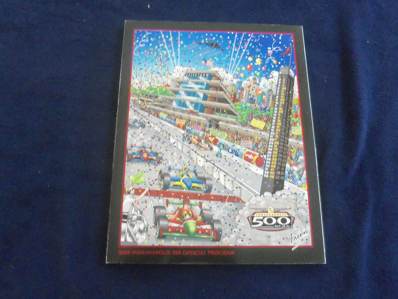 2004 MAY 30 88TH INDIANAPOLIS 500 RACING PROGRAM - GREAT PHOTOS - SP 6599N