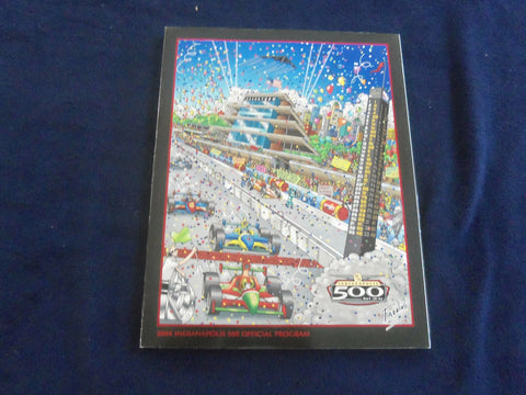 2004 MAY 30 88TH INDIANAPOLIS 500 RACING PROGRAM - GREAT PHOTOS - SP 6599N