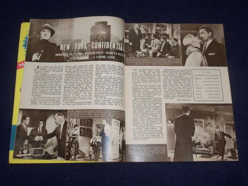 1955 JULY FILM REVIEW MAGAZINE - ANN MILLER - DOROTHY MALONE - J 9680
