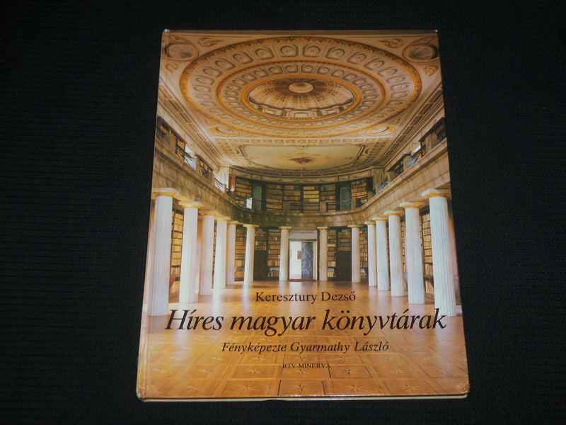 1982 HIRES MAGYAR KONYVTARAK HARDCOVER BOOK BY KERESZTURY DEZSO - R 723I