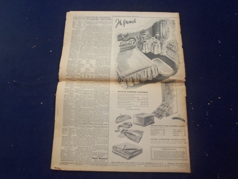 1945 APRIL 17 NEW YORK TIMES - TRUMAN ASKS WORLD UNITY TO KEEP PEACE - NP 6694