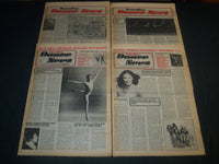 1980-1983 CANADIAN DANCE NEWS NEWSPAPER LOT OF 25 - BALLET - PHOTOS - NP 4254