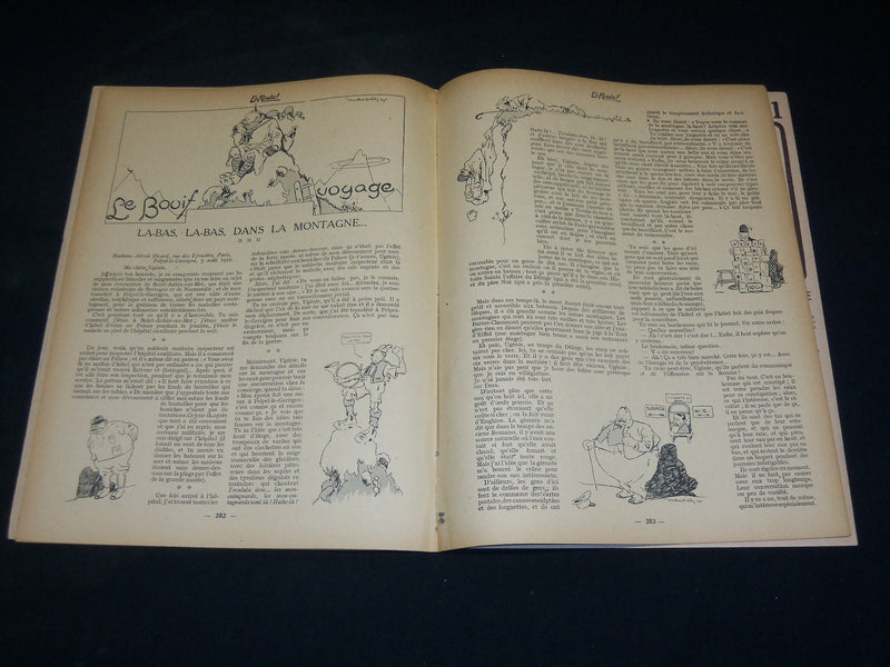 1916 OCTOBER 12 EN ROUTE! REVUE HEBDOMADAIRE ILLUSTREE FRENCH MAGAZINE - ST 531Q