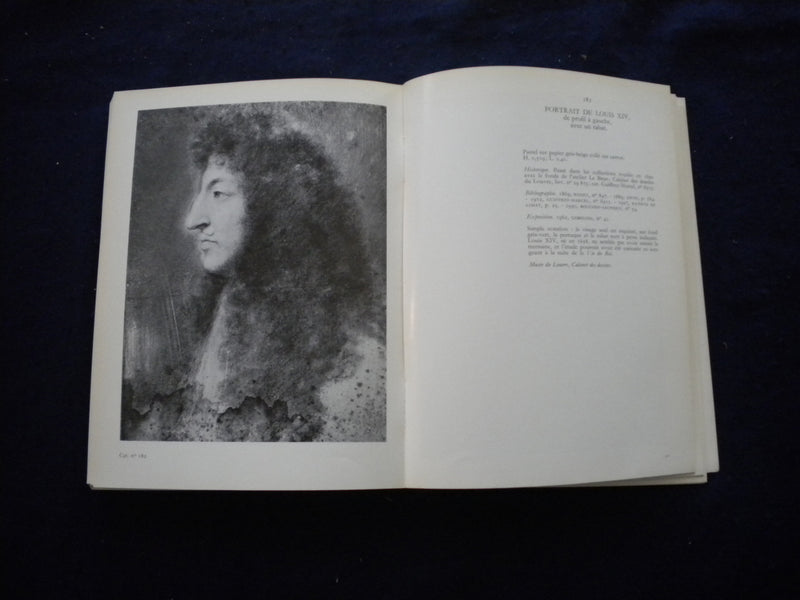 1963 CHARLES LE BRUN 1619-1690 SOFTCOVER BOOK - PEINTRE ET DESSINATEUR - KD 8024