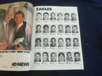 1988 OCTOBER 2 GAMEDAY MAGAZINE- PHILADELPHIA EAGLES VS HOUSTON OILERS - F 250L