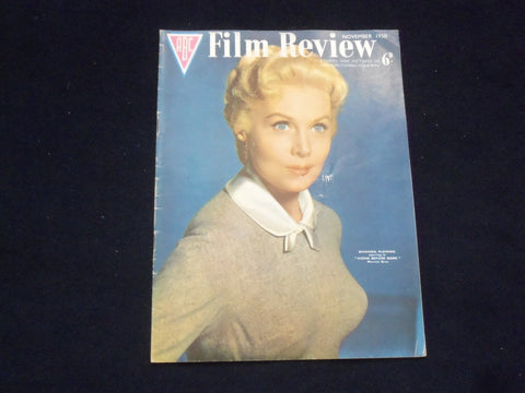 1958 NOVEMBER FILM REVIEW MAGAZINE - RHONDA FLEMING - YUL BRYNNER - J 9695