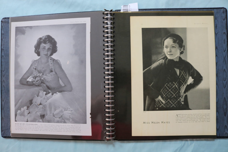 HOLLYWOOD MAGAZINE PHOTOS SCRAPBOOK - JOHN BARRYMORE - #64