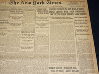 1923 FEBRUARY 25 NEW YORK TIMES - HARDING URGES US TO JOIN WORLD COURT - NT 7991