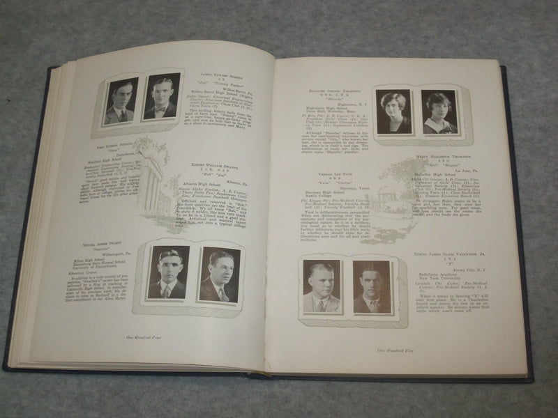 1927 L'AGENDA BUCKNELL UNIVERSITY YEARBOOK - LEWISBURG, PENNSYLVANIA - YB 2028