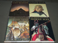 1961-1968 THE HORIZON BOOK LOT OF 8 - GREAT PHOTOS & ILLUSTRATIONS - KD 5H
