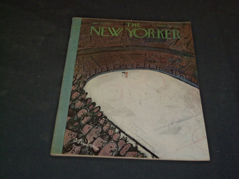 1950 JANUARY 28 THE NEW YORKER MAGAZINE - ILLUSTRATED COVER - NY 350