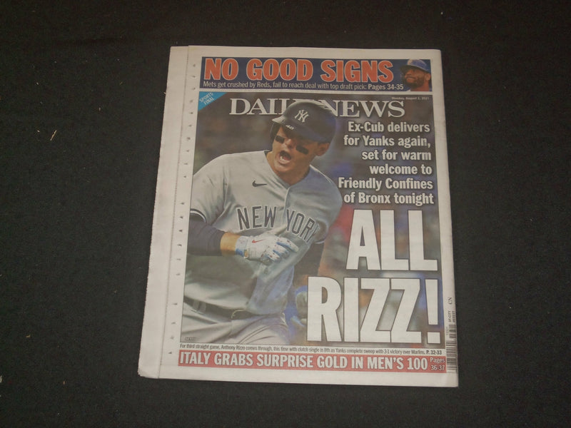2021 AUGUST 2 NEW YORK DAILY NEWS NEWSPAPER - CHAOS IN QUEENS