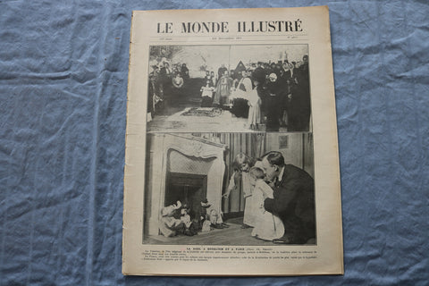 1911 DEC 23 LE MONDE ILLUSTRE MAGAZINE - LA NOEL A BETHLEEM - FRENCH - NP 8430