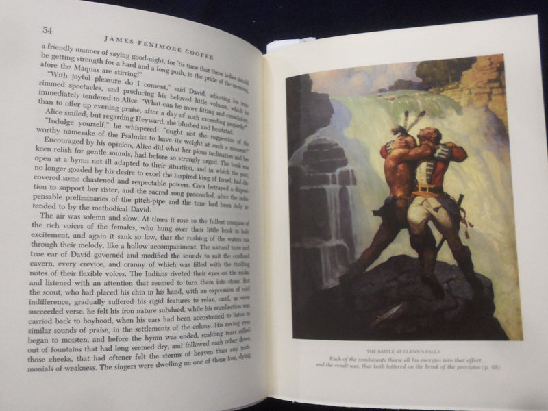 1947 THE LAST OF THE MOHICANS HARDCOVER BOOK BY COOPER, ILLUS, BY WYETH- KD 8581