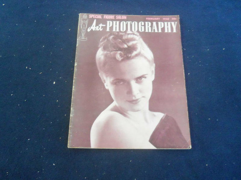 1950 FEBRUARY ART PHOTOGRAPHY MAGAZINE - NICE PHOTOGRAPHS & STORIES - SP 7491B