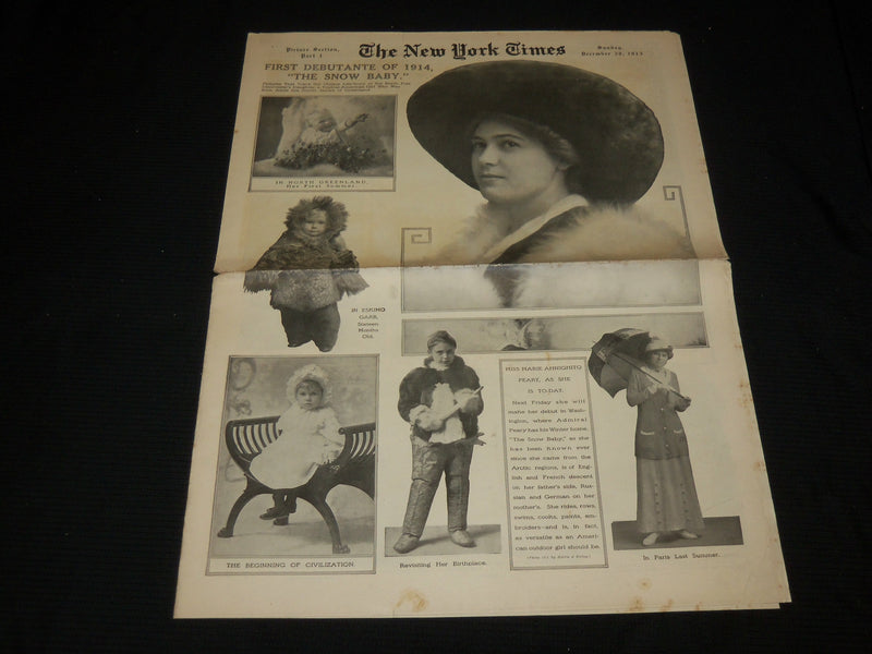 1913 DECEMBER 28 NEW YORK TIMES PICTURE SECTION - MAIN POST OFFICE - NP 5617