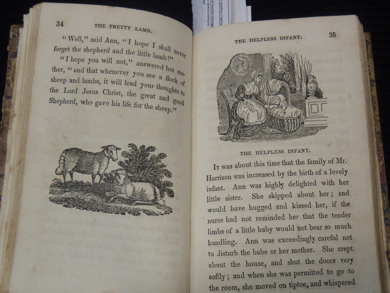 1847 LITTLE ANN OR EVERY-DAY LESSONS ON INTERESTING SUBJECTS BOOK - K 2196