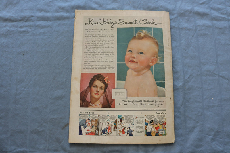 1939 JANUARY GOOD HOUSEKEEPING MAGAZINE - BY REPUTATION COVER - SP 5397J