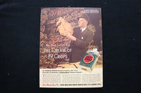 1938 AUG STAGE MAGAZINE - GEORGE M. COHAN IN THE YANKEE PRINCE COVER - E 10842