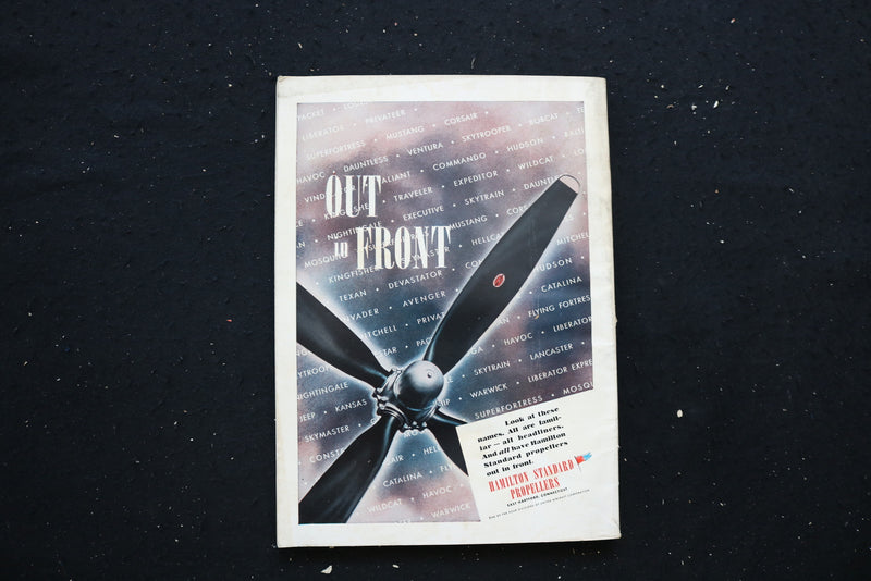1945 JULY 1 AERO DIGEST MAGAZINE - U.S. NAVY GOODYEAR MODEL K COVER - E 10759