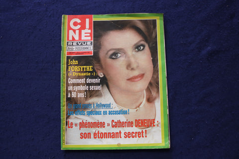 1984 FEBRUARY 2 CINE REVUE MAGAZINE - CATHERINE DENEUVE COVER - E 23462
