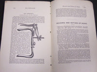 1876 THE AMERICAN JOURNAL OF OBSTETRICS MAGAZINE LOT OF 3 - NICE ADS - O 1092