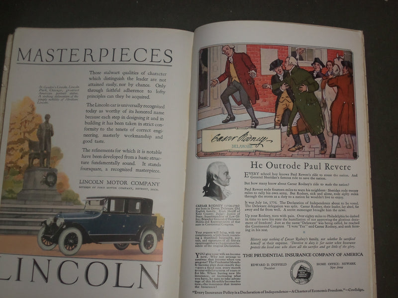 1924 HARPER'S MONTHLY MAGAZINE - LOT OF 8 - STORIES & ILLUSTRATIONS - WR 950B
