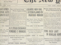 1922 MARCH 24 NEW YORK TIMES - MARQUETTE-ANN ARBOR RAILROAD DEAL - NT 8326