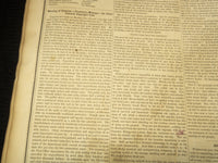 1850 DECEMBER 14 THE BOSTON MUSEUM NEWSPAPER - SNOW IMAGE - HAWTHORNE - NP 9039