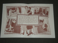 1930'S WHITE COLLARS PROMO CARD & PROGRAM - PLYMOUTH THEATRE - J 2396