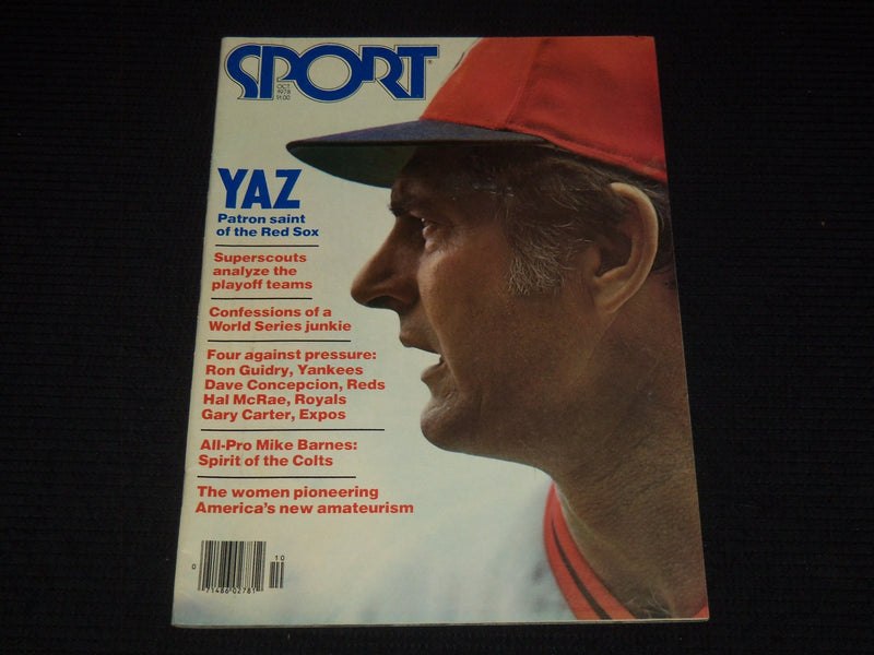 1978 OCTOBER SPORT MAGAZINE - CARL YASTRZEMSKI COVER - E 12656
