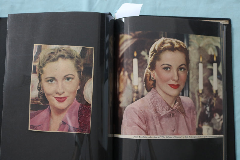 JOAN FONTAINE SCRAPBOOK - E 26477