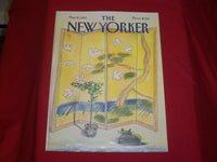 1983 MAY 9 NEW YORKER MAGAZINE FRONT COVER ONLY - GREAT ART FOR FRAMING