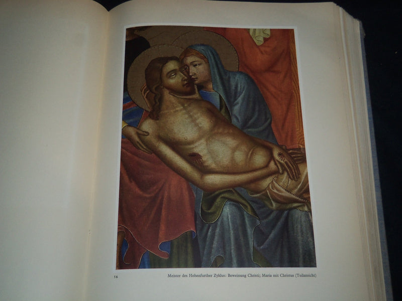 1939 GOTHISCHE MALEREI IN BOHMEN VOLUME BY DR. ANTONIN MATEJCEK - PLATES - Z 92