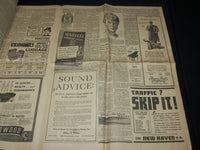 1937 MAY 12 BOSTON TRANSCRIPT NEWSPAPER - GEORGE VI CROWNED - NP 4251N