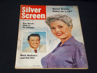 1956 AUGUST SILVER SCREEN MAGAZINE - KIM NOVAK FRONT COVER - E 13534