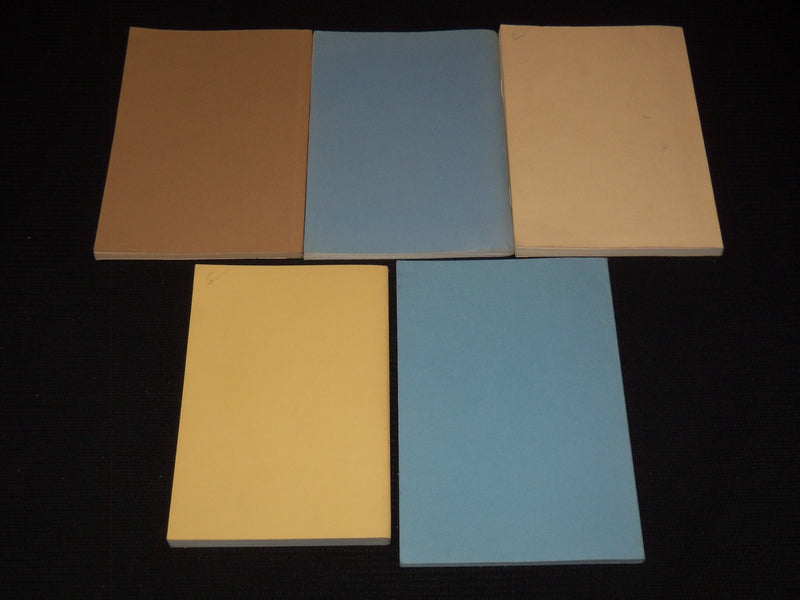 1981-1985 HUNGARIAN LITERATURE BOOKS LOT OF 5 - SOFTCOVER - O 2596J