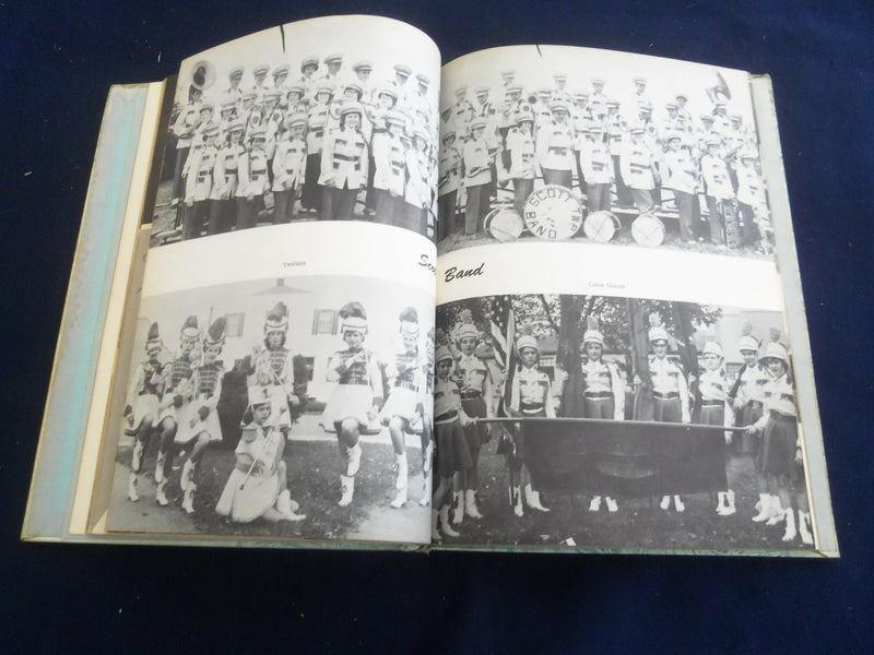 1956 THE ROCKET SCOTT TOWNSHIP HIGH SCHOOL YEARBOOK - ESPY, PA - YB 2698