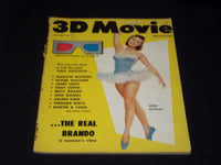 1953 OCTOBER 3D MOVIE MAGAZINE - DEBBIE REYNOLDS FRONT COVER - E 3925