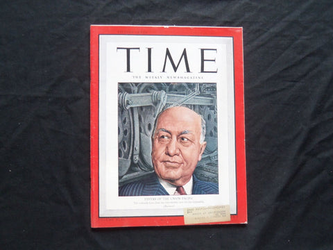 1945 JULY 30 TIME MAGAZINE - WILLIAM JEFFERS - T 979