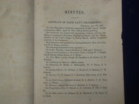 1857 NEW HAMPSHIRE METHODIST EPISCOPAL CHURCH REPORT - J 4602