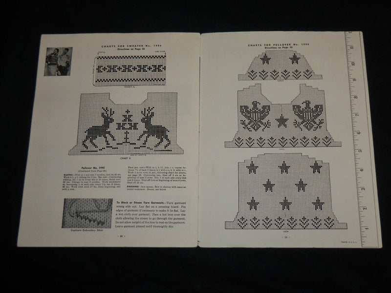 1946 BEAR BRAND HAND KNITS FOR CHILDREN SOFTCOVER VOLUME NO. 331 - J 6737
