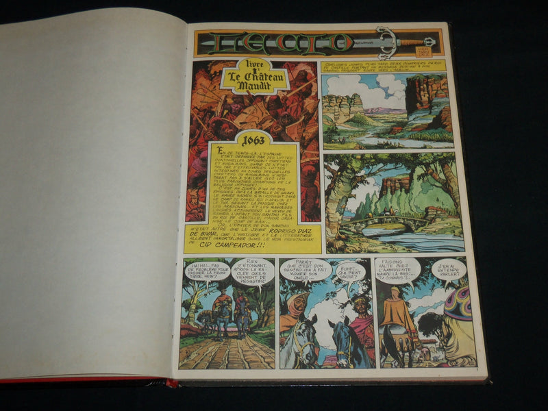 1980 LE CID - COLLECTION NOIRE HARDCOVER BOOK BY ANTONIO PALACIOS - R 704O