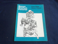 1984 NOV 1 PENN STATE UNIV VS UNIVERSITY OF MIAMI FOOTBALL PROGRAM - ST 5882Y