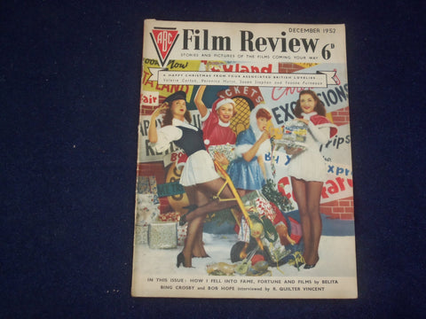 1952 DECEMBER FILM REVIEW MAGAZINE - BRITISH LOVELIES - ELIZABETH TAYLOR- J 9664
