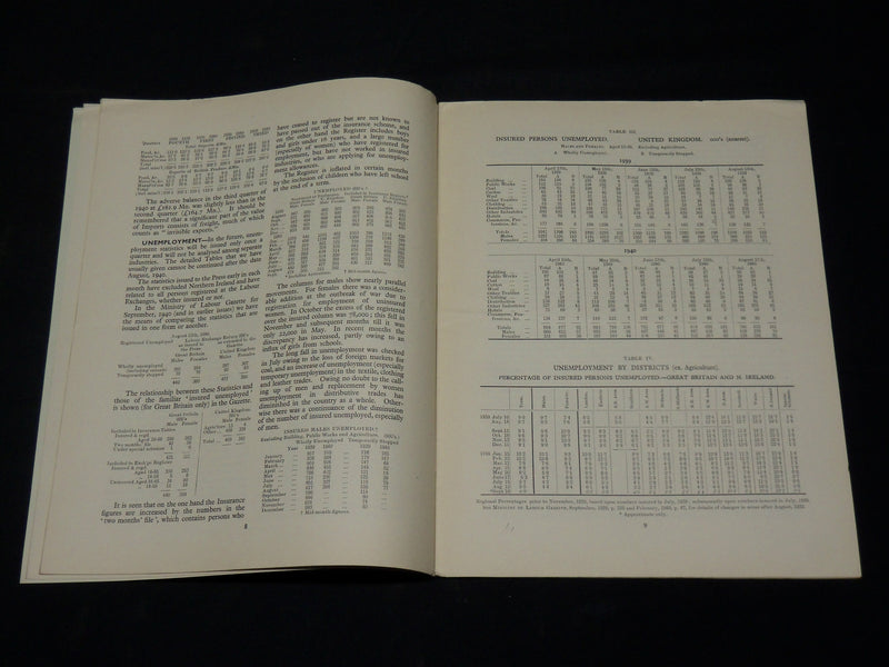 1937-1946 ROYAL ECONOMIC SOCIETY MEMORANDUM LOT OF 42 ISSUES - O 2951I